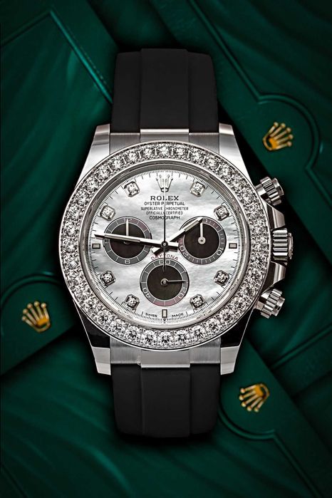 ABSOLUTNY HIT – Rolex Daytona w białym złocie z diamentami