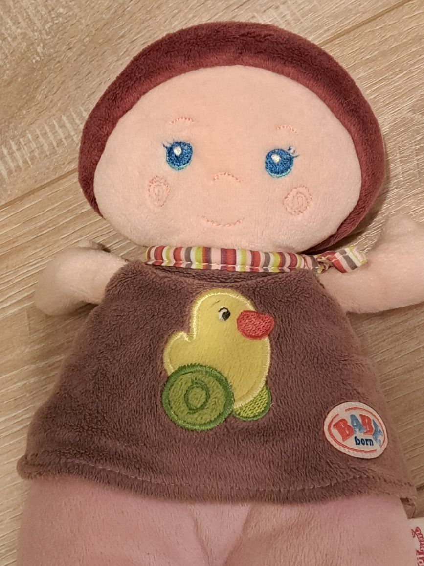 Baby Bornholm Zapf miękka lalka z grzechotką