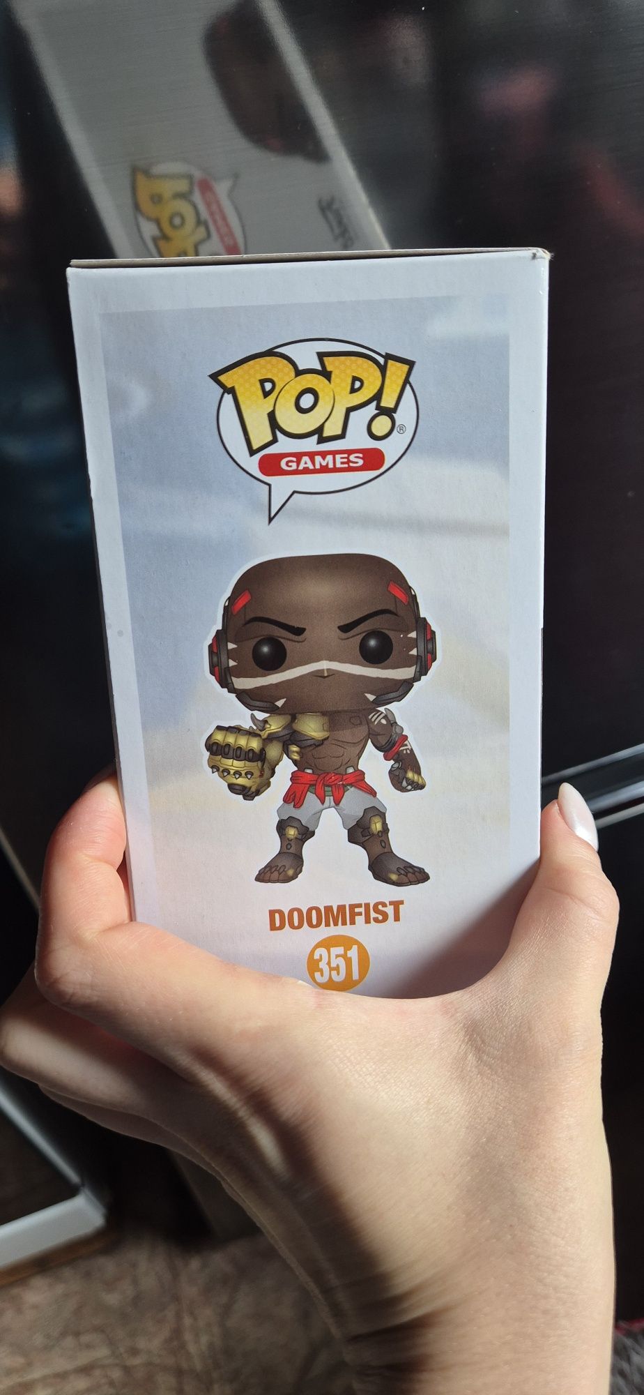 Фігурка Funko Pop Games: Overwatch - Doomfist