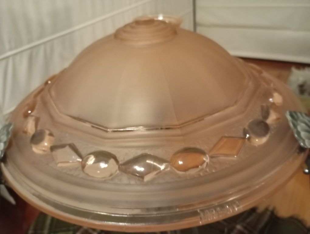 Candeeiro francês art deco EJG  Jean Gauthier,numerado