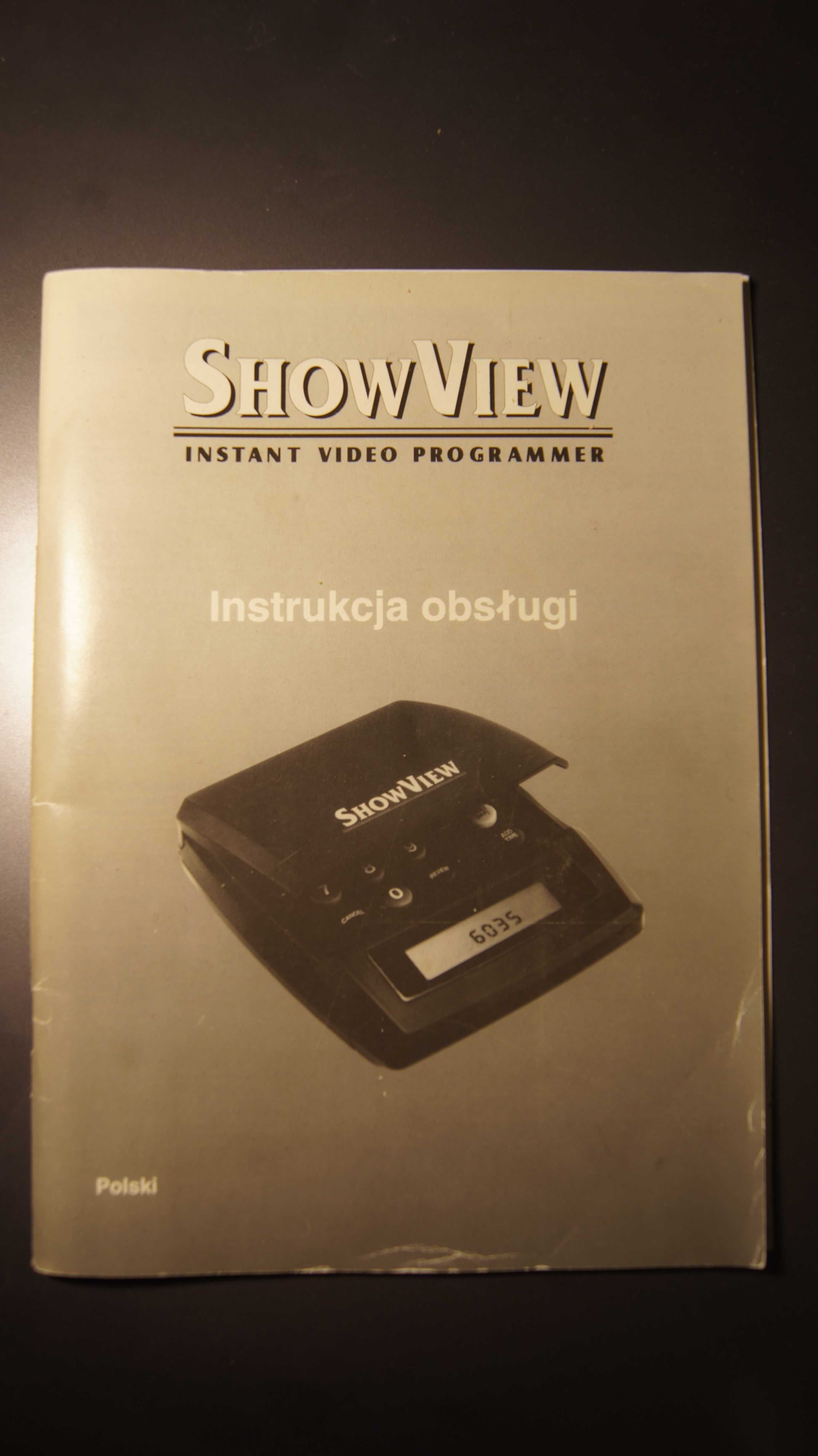 SHOW VIEW programator nagrywania Video - działa !