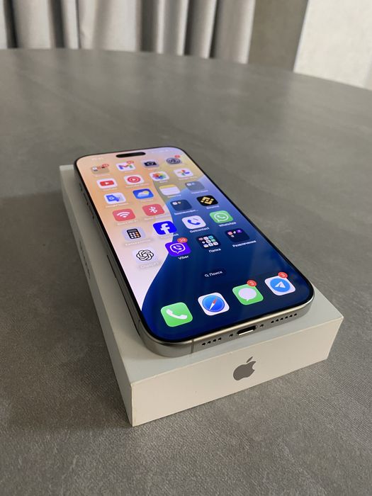 IPhone 16 Pro Max Natural Titanium 256Gb 100%