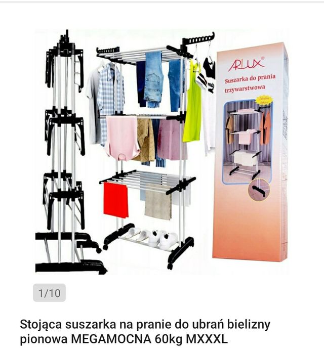 Suszarka na pranie pionowa