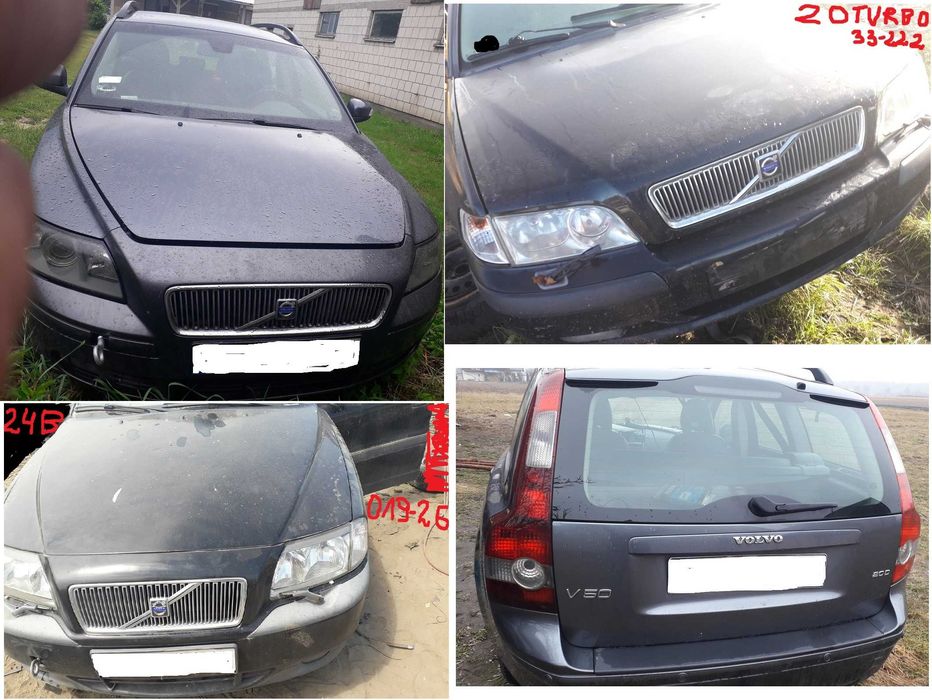 części volvo v50, s40, c30  2,0td 1.6td 1.8b 2.0b  fokus c-max