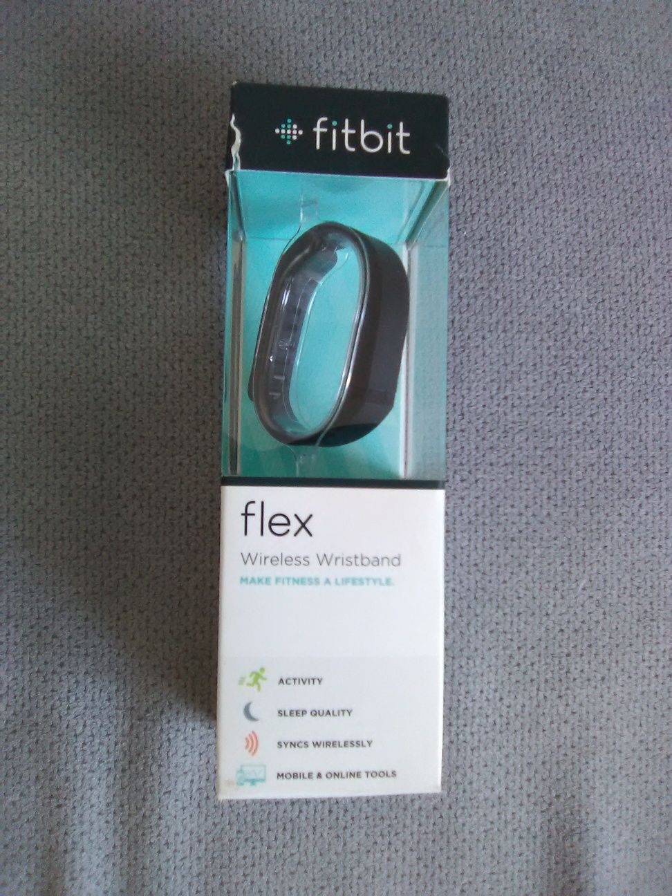 FIT-BIT nowy w kolorze czarnym.