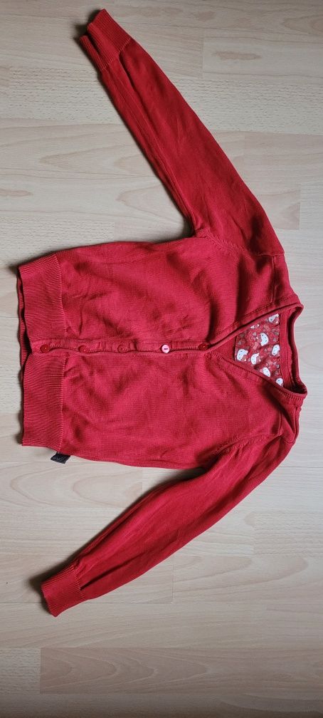 Sweter czerwony r. 104