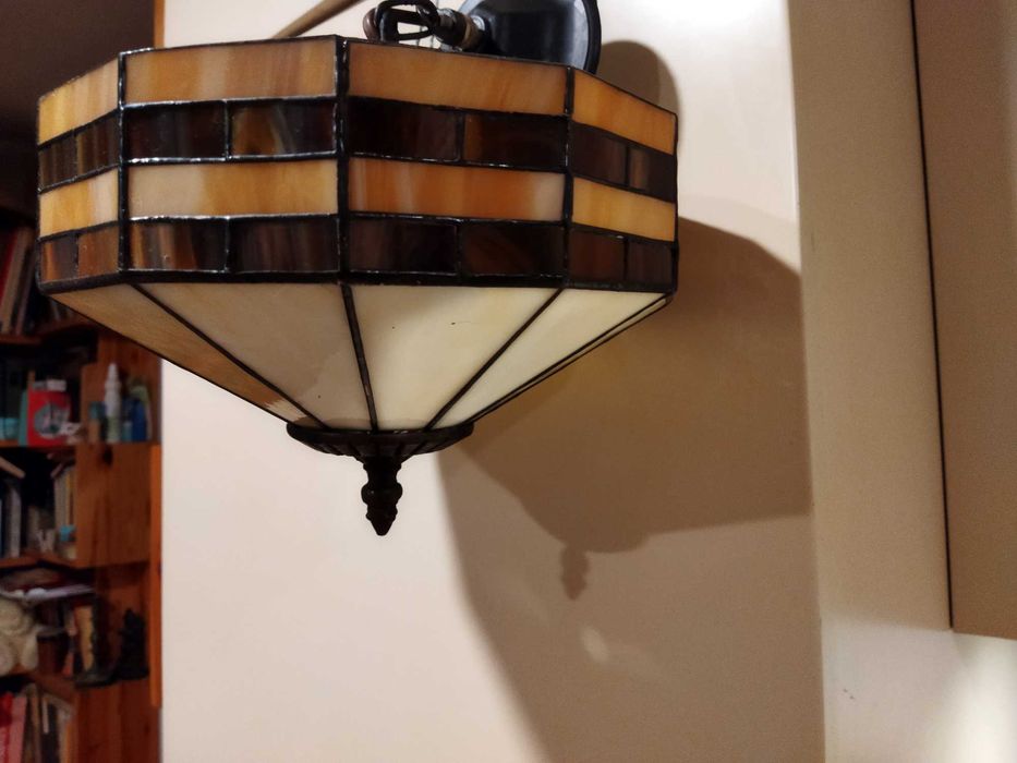 3 lampy wiszące Tiffany