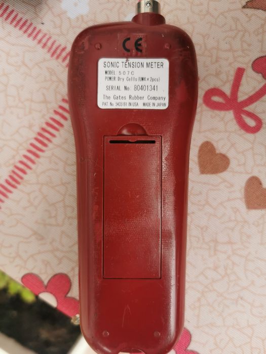 Gates 507 C - Medidor ultrasónico tensão correias