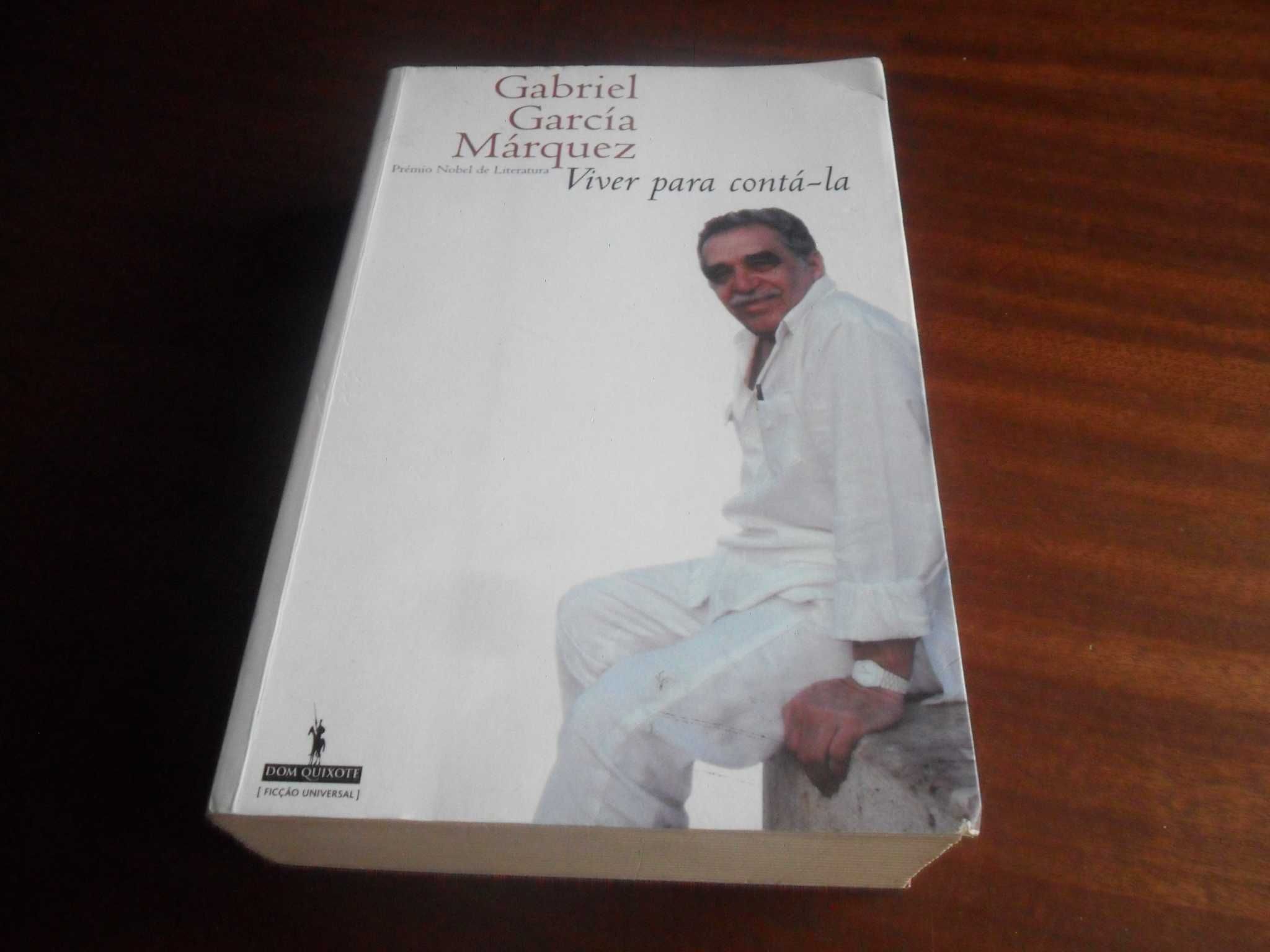 "Viver para Contá-la" de Gabriel García Márquez - 1ª Edição de 2003