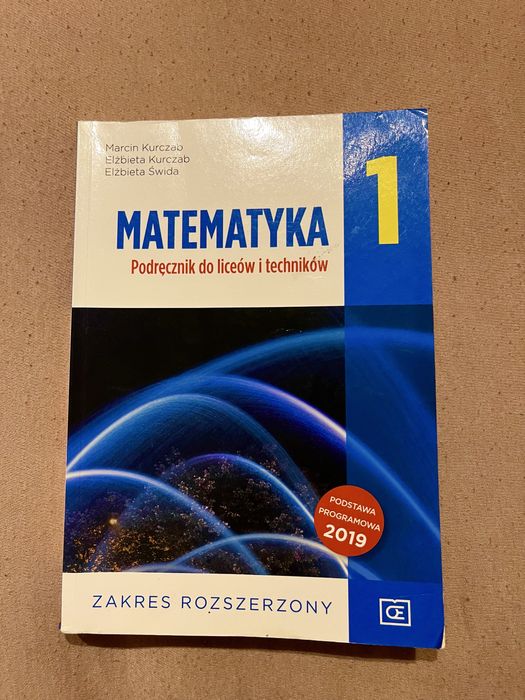 Matematyka 1, Pazdro, poziom rozszerzony
