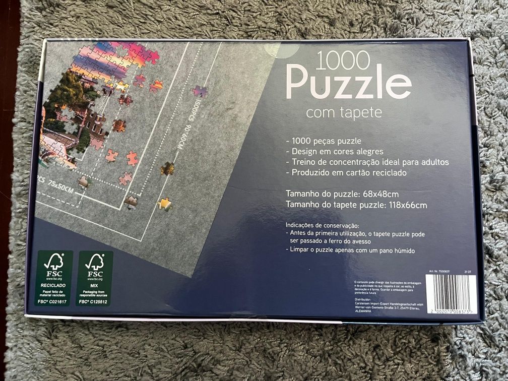 Puzzle 1000 peças