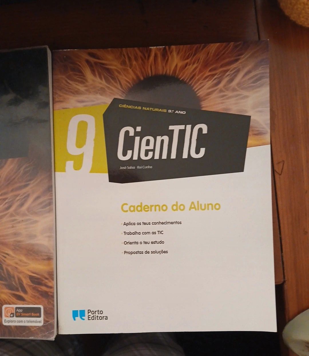 Manual e caderno de fichas de ciências 9°ano "CienTIC"