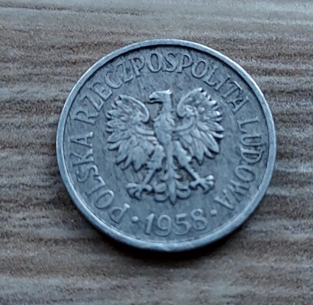 5 groszy 1958 r. Polska