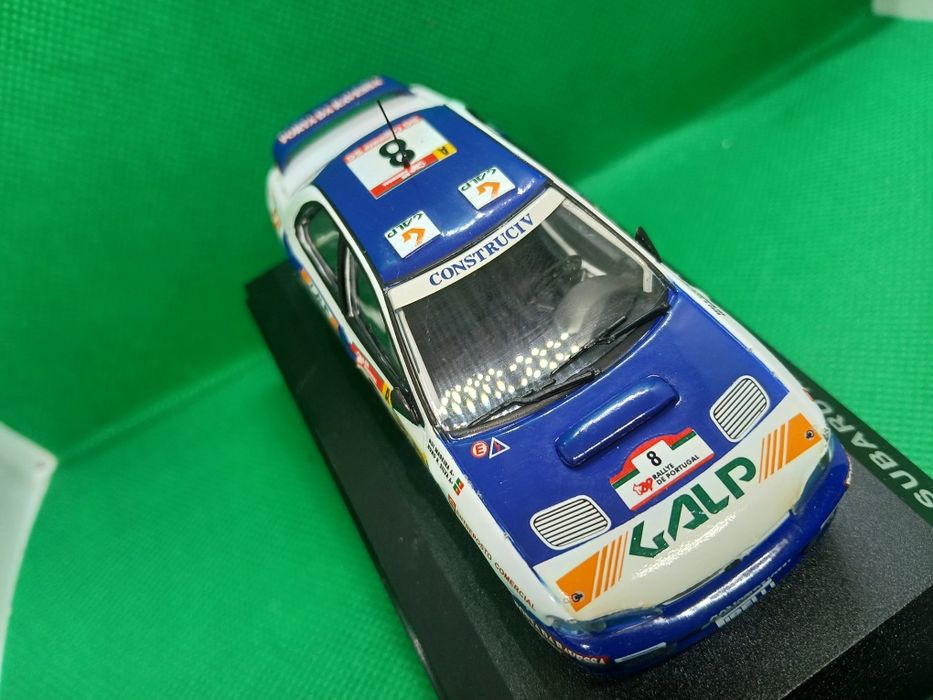 Miniaturas 1/43 Mitsubishi e Subaru Rui Madeira Rally  de Portugal