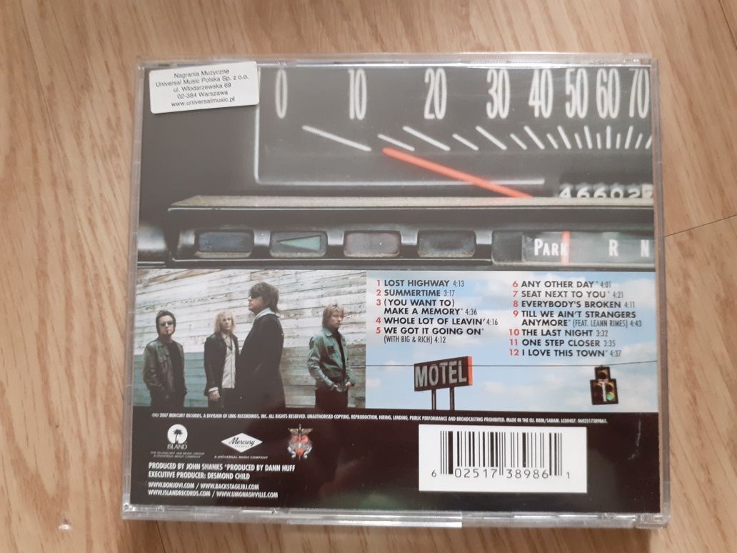 Bon Jovi muzyka CD