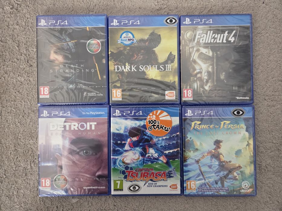 Pack Jogos PS4 Novos