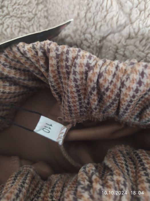 Теплі штани для дівчинки