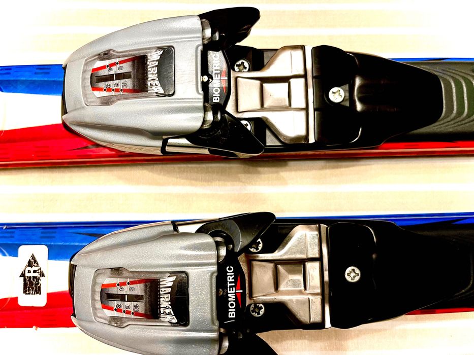 Гірські лижі / K2 Four / довжина 185 см / палки х 4  / чохол /  США