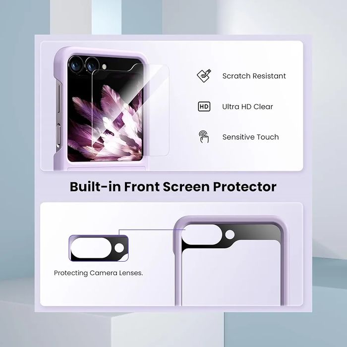 Etui case Samsung Galaxy Z Filp 6 fioletowy O203