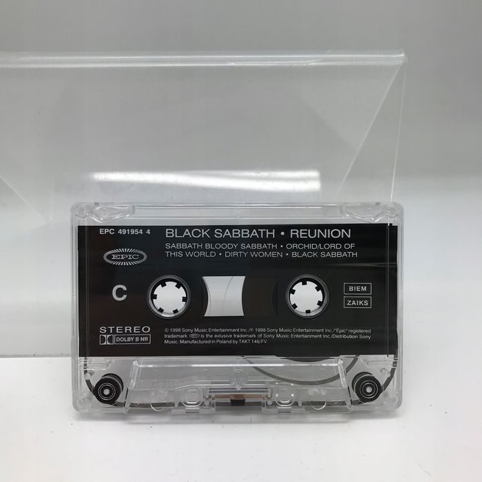 kaseta - black sabbath - reunion