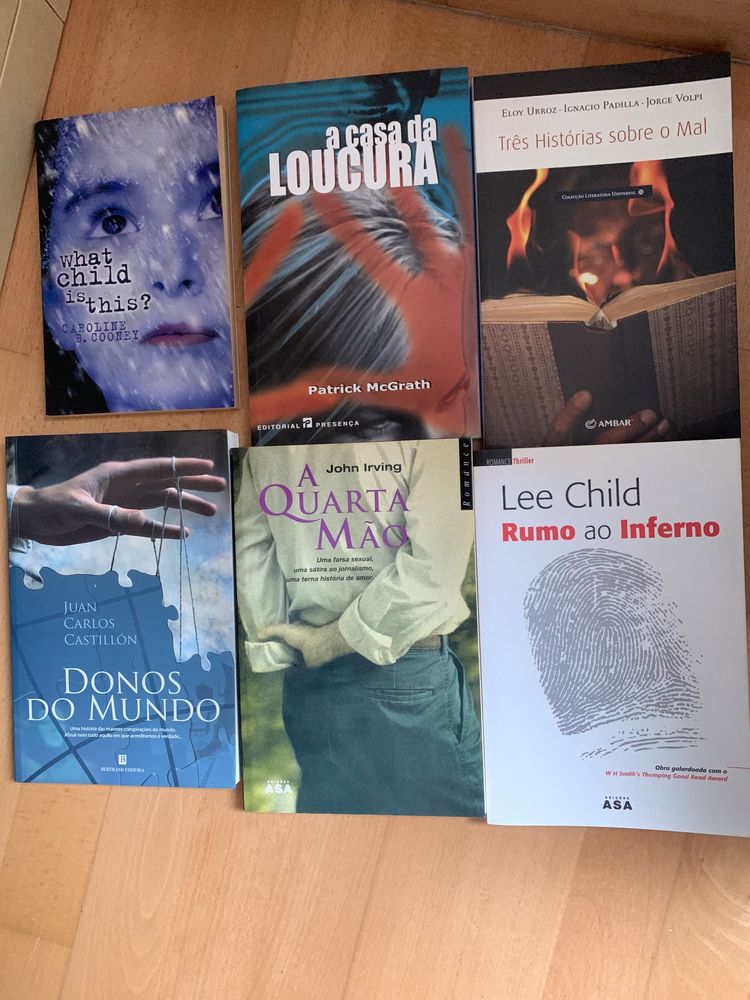 Livros vários a partir de 6€