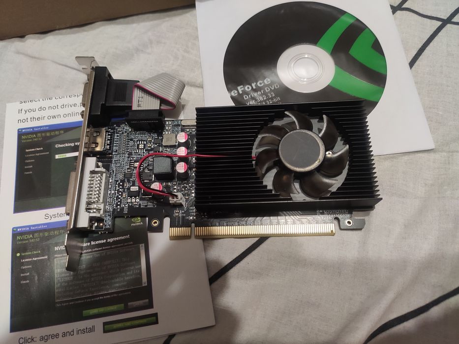 Видеокарта gt730 2gb 64bit