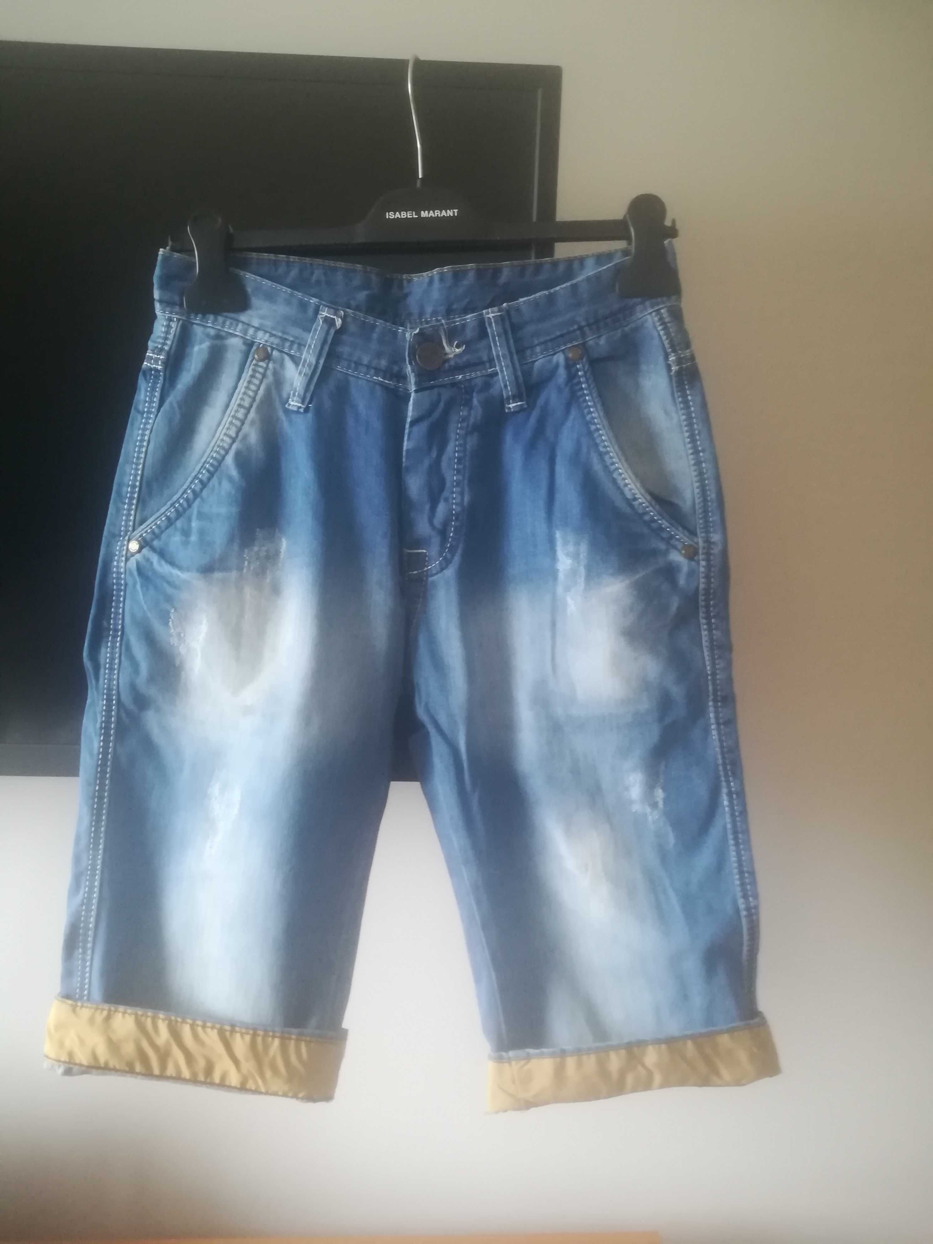 Spodenki Męskie Jeans Jeansy S Szorty