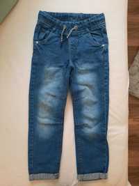 Spodnie  dla chłopca jeansowe smyk