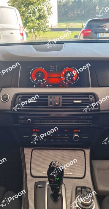 Auto Radio Bmw serie 5  F10,  F11 2 Din Ano 2011 até 2017