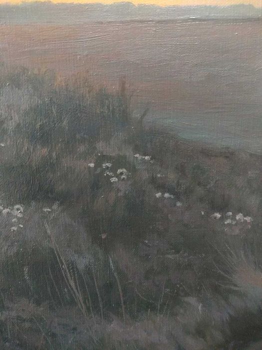 Dzika róża - obraz - olej na płótnie - 65x81cm