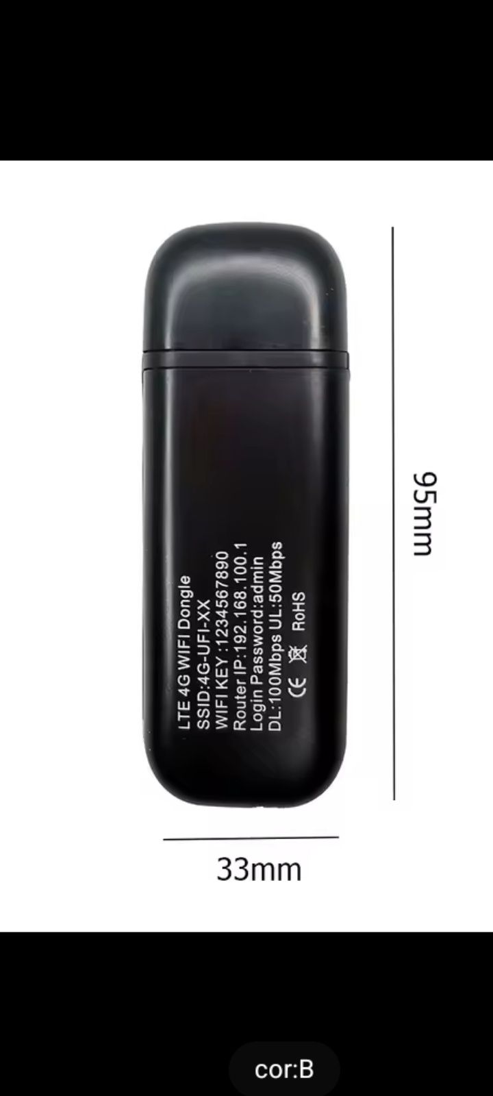 Router hotspot pen modem wifi portátil USB cartão SIM(desbloqueado)