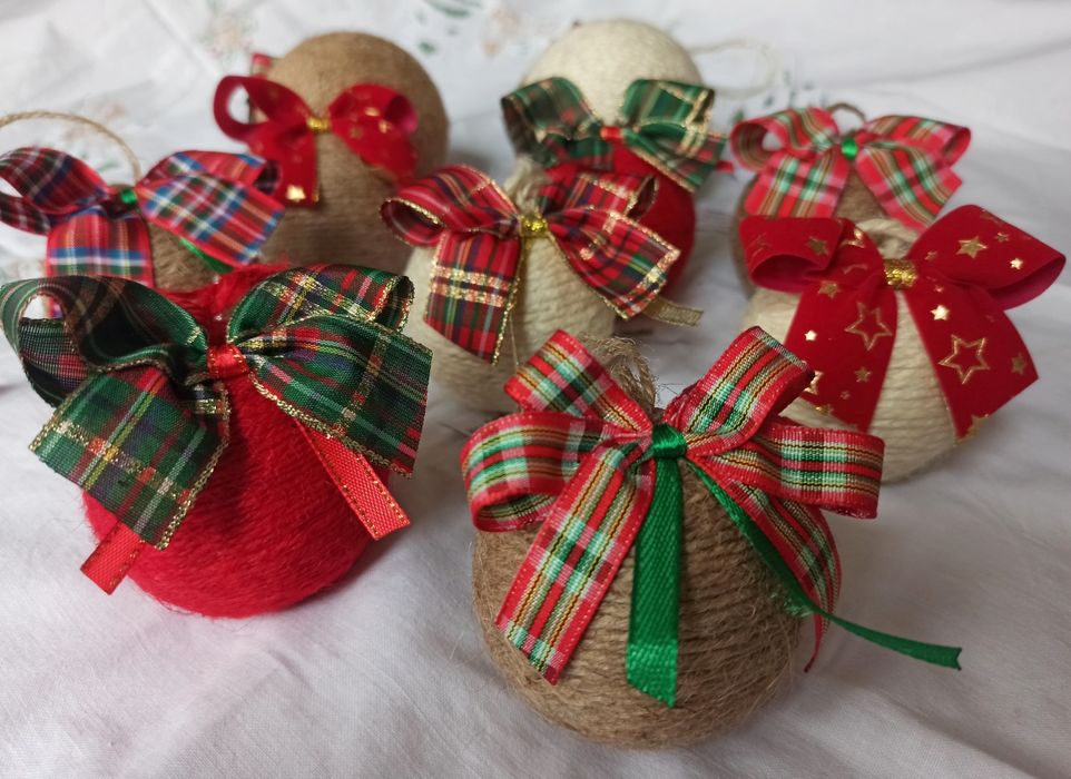Bombki choinkowe Handmade ręcznie robione
