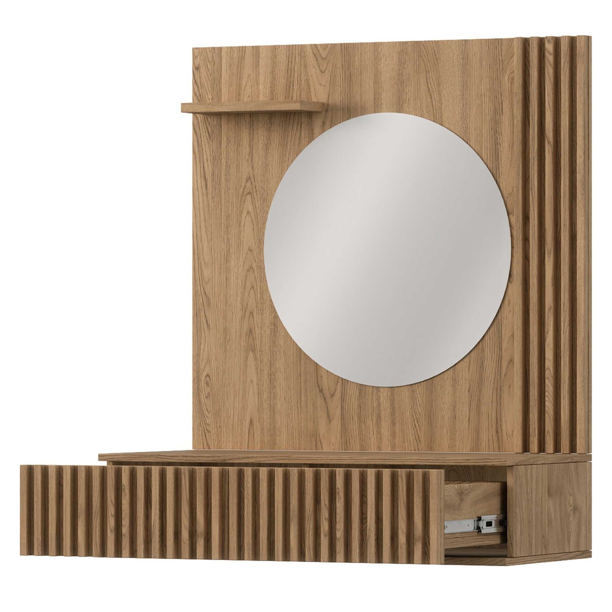 Toaletka wisząca Avelana 85 cm z szufladą dąb artisan lamele