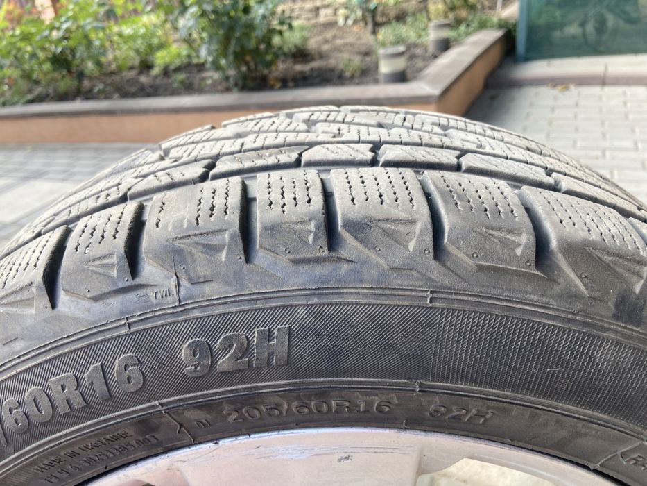 Диски, Резина 205/60 R16