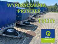 Wypożyczalnia - wynajem przyczepa, laweta, wywrotka, dłużyca| Tychy