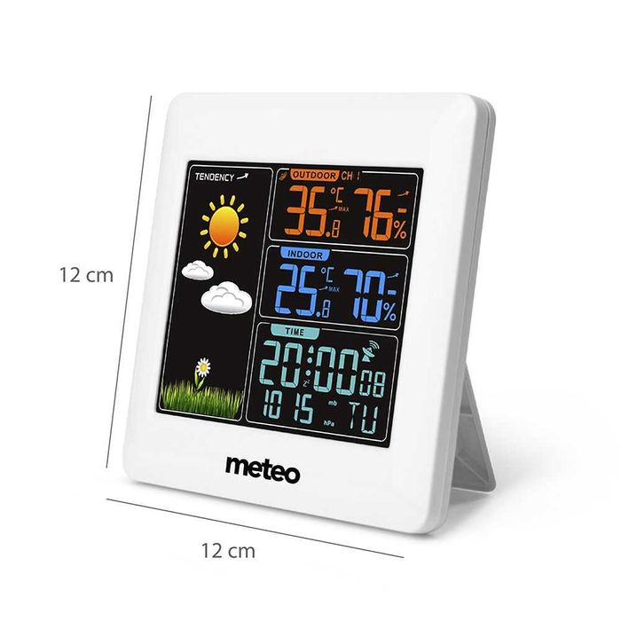 Stacja pogodowa SP93 Meteo - kolor, czujka, zasilacz - OUTLET