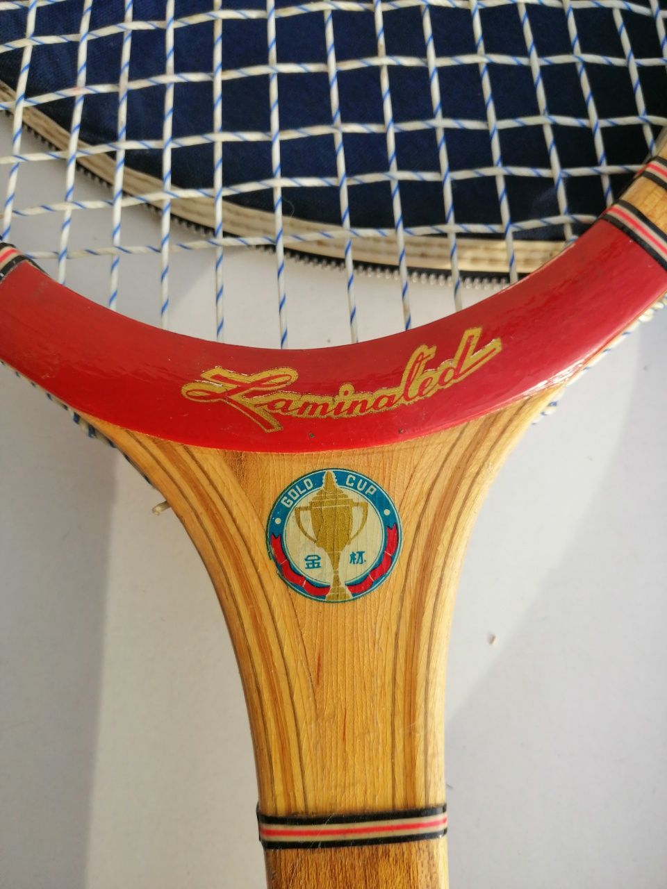 Rakiety do tenisa drewniane GOLD CAP z pokrowcami