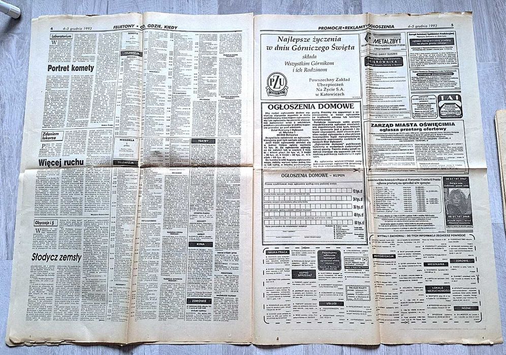 Trybuna Śląska, z dn. 04.12.1993r.