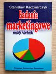 Badania marketingowe metody i techniki. Stanisław Kaczmarczyk