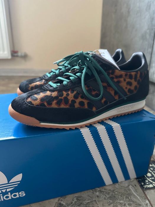 Женские кроссовки Adidas SL 72 og леопард