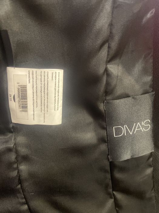 Пиджак кожаный Diva’s, размер M