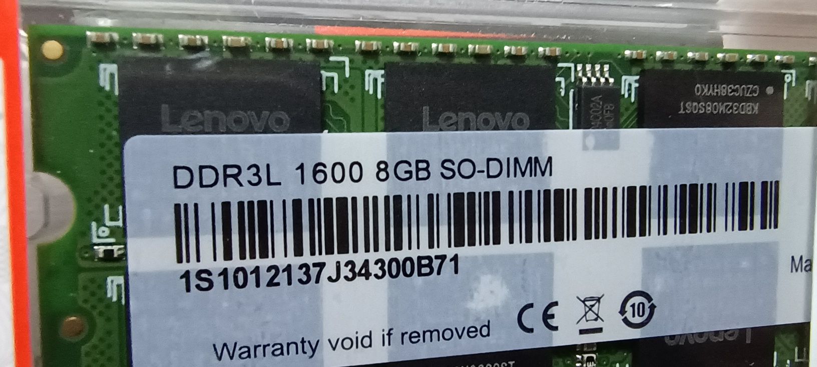 Lenovo Pamięć RAM DDR3L 1600 MHz 16GB (2x8GB)