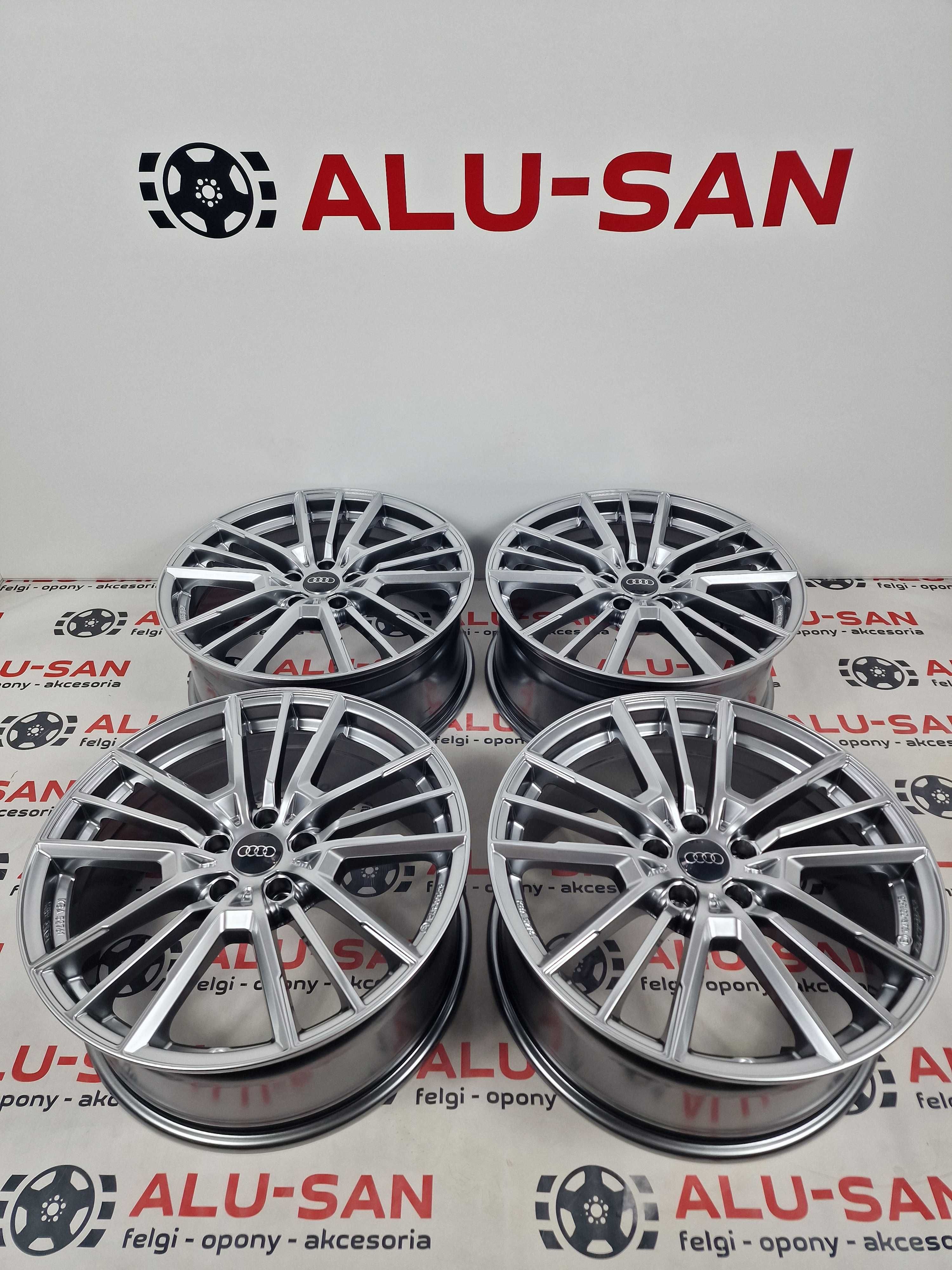 NOWE alufelgi AUDI 18" 5x112 A3 A4 A6 Q2 Q3 TT - Srebrne