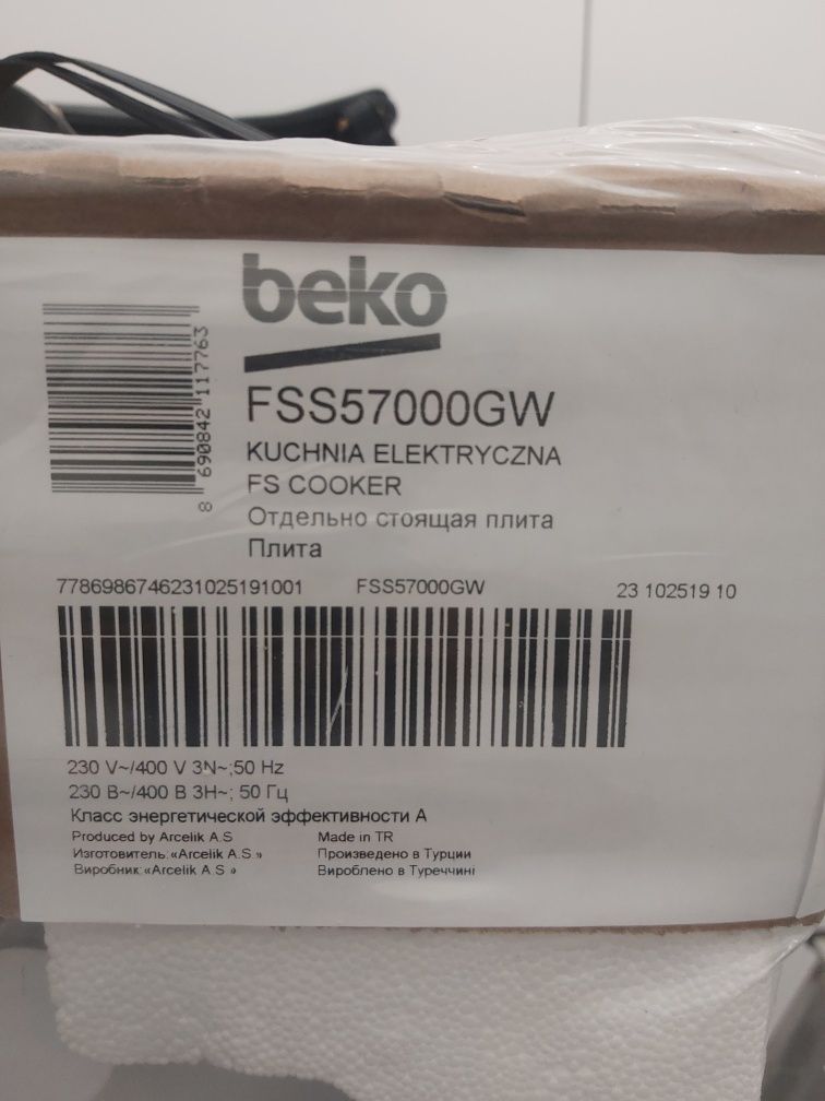 Kuchenka Beko wolnostojąca