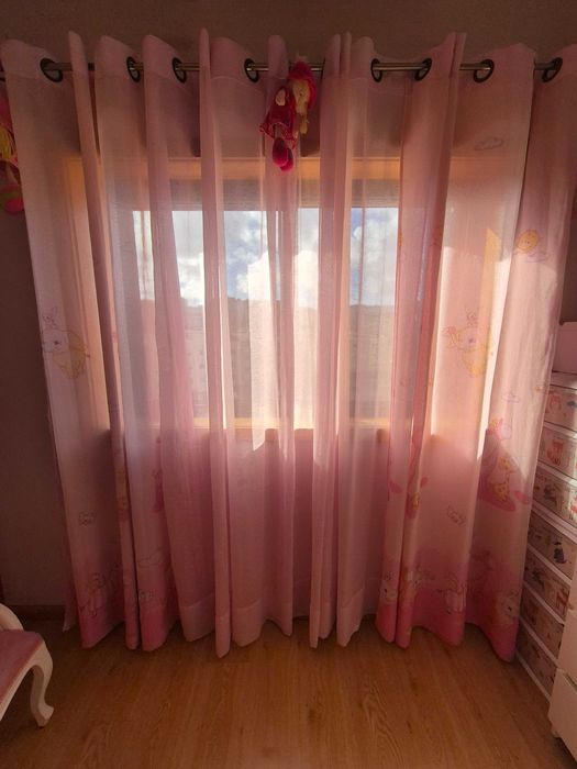 Cortinas quarto de criança