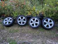 Audi/vw /seat Jantes 17" 5*100 Com pneus em muito bom esta