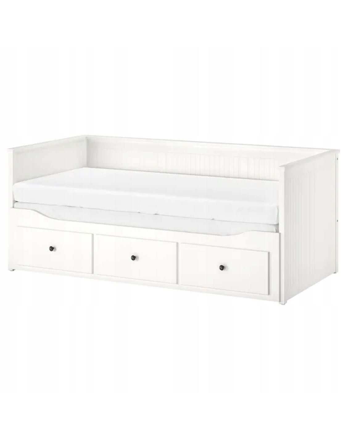 Łóżko białe Ikea