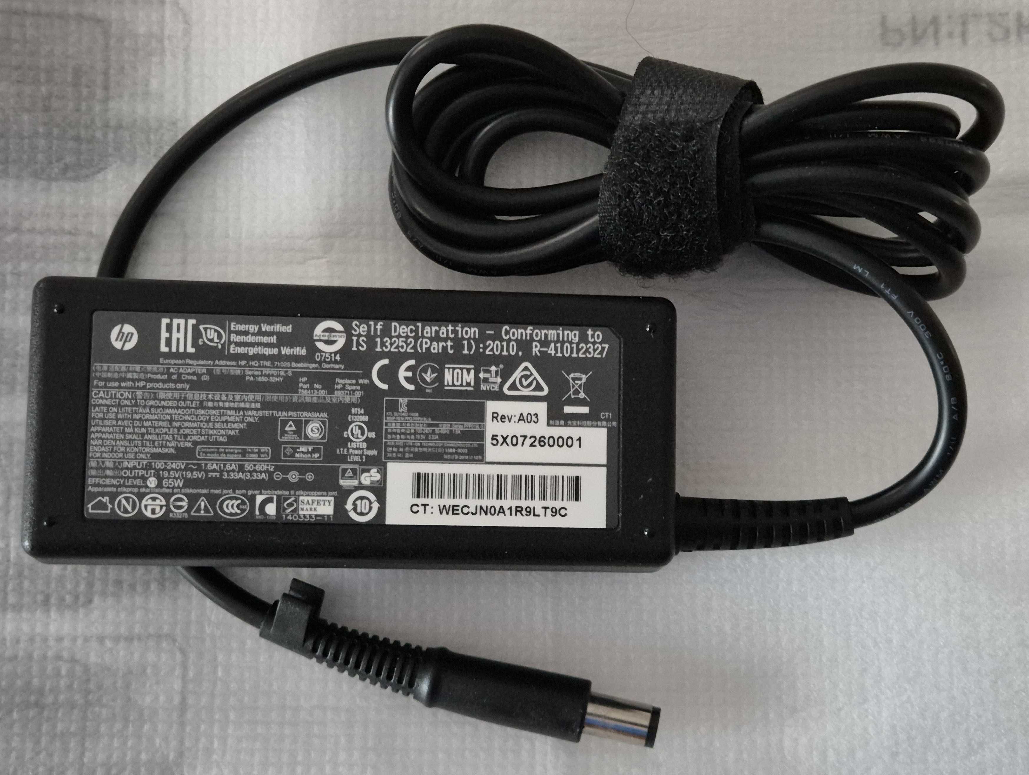Carregador HP 65W 756413_001