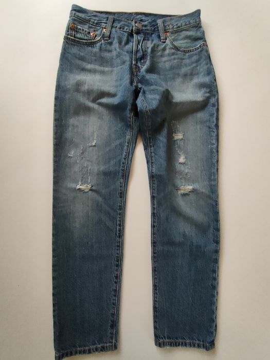 Levi's 501 dżinsy jeansy damskie mom jeans rozm 36 24/32