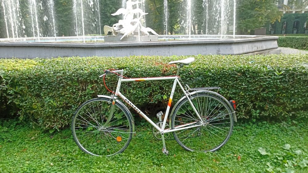 Peugeot Paris 1985 шоссер вилка хром